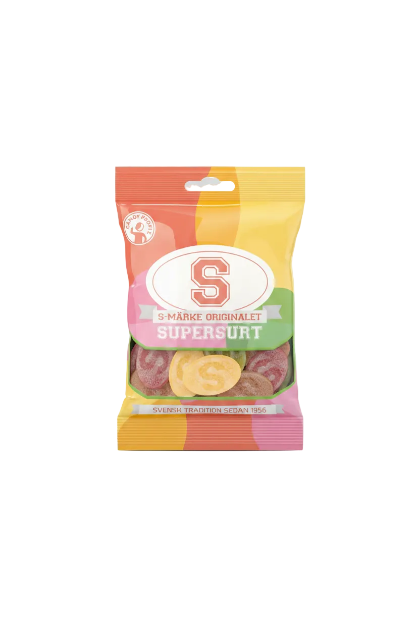 S-märke Supersura 80g